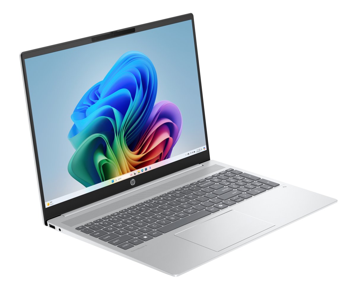 HP OmniBook 5 NGAI OmniBook 5 Next Gen AI 16-ag1007na Copilot+ PC AMD Ryzen™ AI 5 340 Laptop 40.6 cm (16") 2K 16 GB LPDDR5x-SDRAM 1 TB SSD Wi-Fi 6 (802.11ax) Windows 11 Home Silver - Image 2