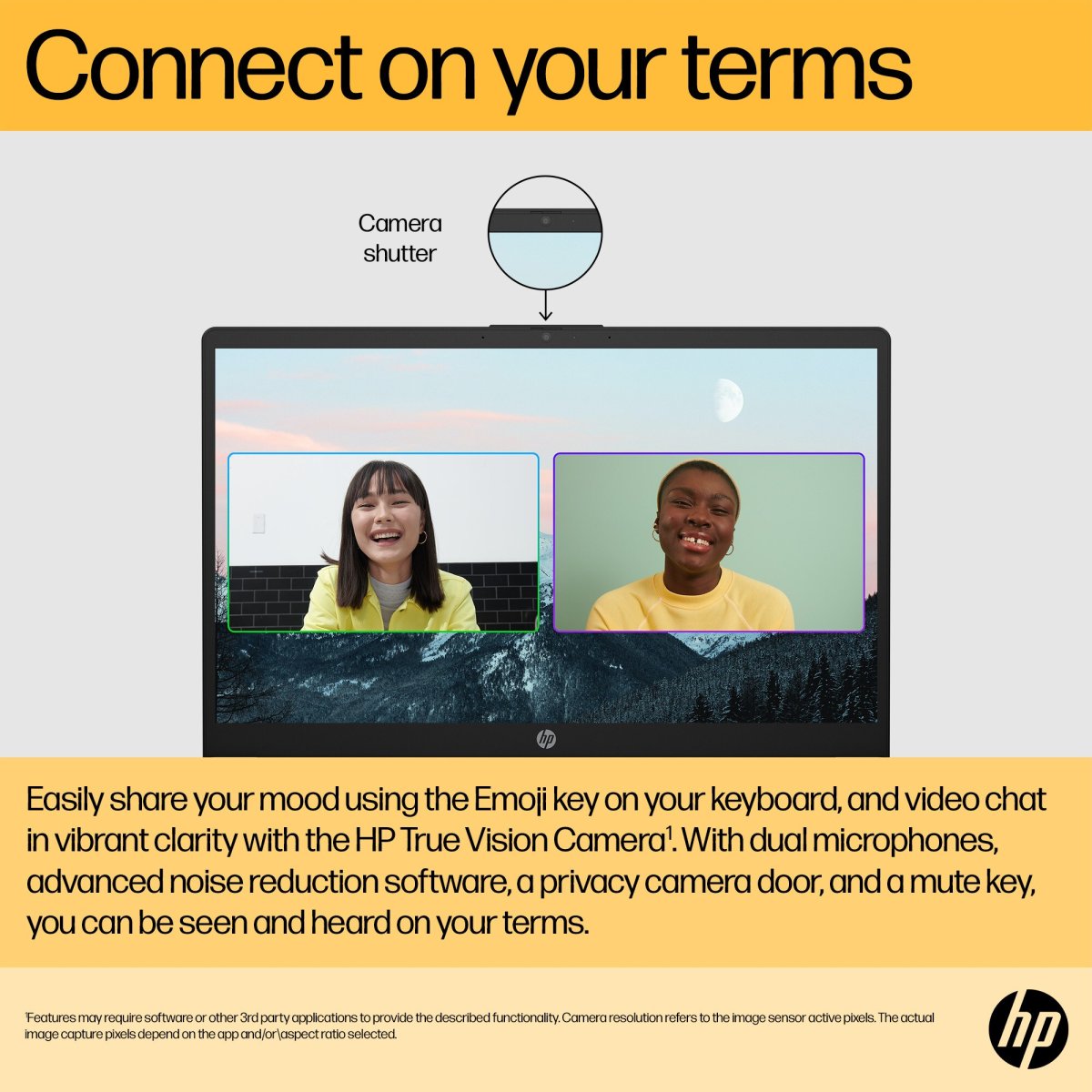 HP 15-fc0036na AMD Ryzen™ 5 7520U Laptop 39.6 cm (15.6") Full HD 8 GB LPDDR5-SDRAM 512 GB SSD Wi-Fi 6 (802.11ax) Windows 11 Home Black - Image 9