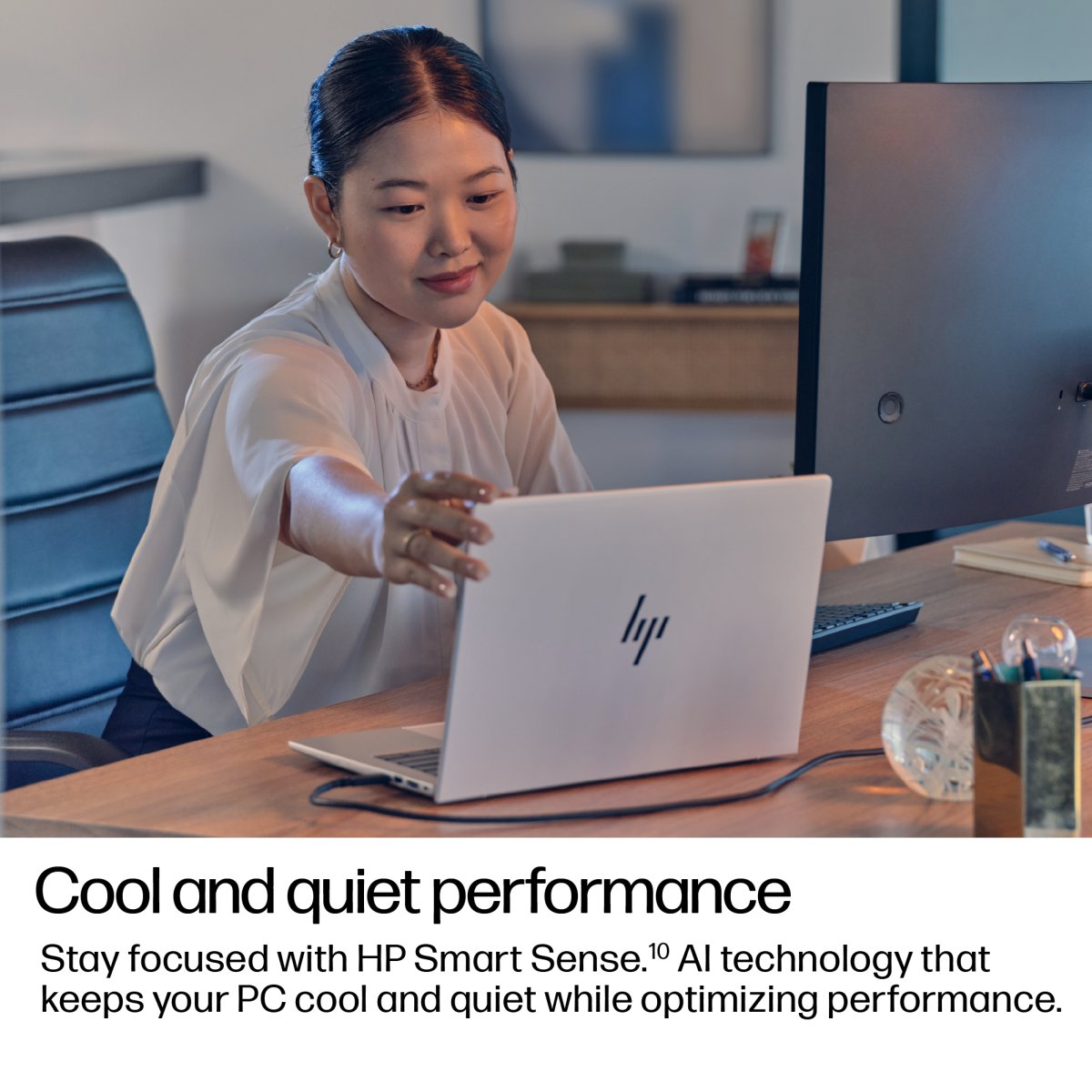 HP EliteBook 8 G1i Next Gen AI Wolf Pro Security Edition Copilot+ PC Intel Core Ultra 7 256V Laptop 35.6 cm (14") WUXGA 16 GB LPDDR5x-SDRAM 1 TB SSD Wi-Fi 7 (802.11be) Windows 11 Pro Silver - Image 9