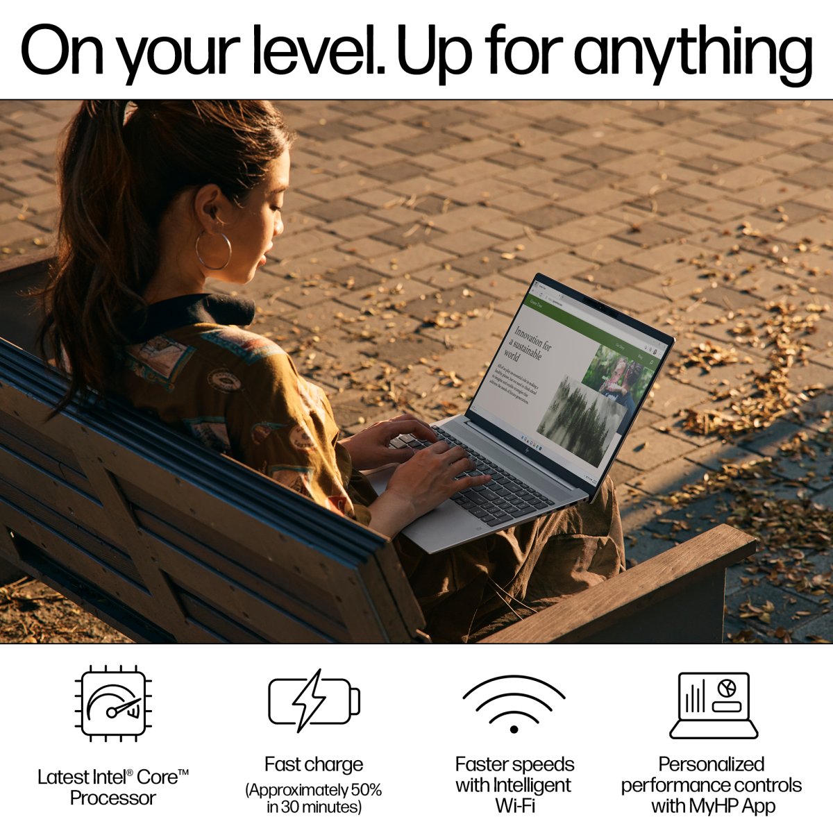 HP Pavilion Plus 16-ab1000na Intel Core Ultra 7 155H Laptop 40.6 cm (16") WQXGA 32 GB LPDDR5x-SDRAM 1 TB SSD NVIDIA GeForce RTX 4050 Wi-Fi 6E (802.11ax) Windows 11 Home AI PC Silver - Image 8