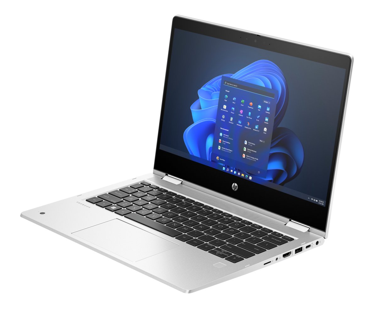 HP Pro x360 435 G10 AMD Ryzen™ 5 7530U Hybrid (2-in-1) 33.8 cm (13.3") Touchscreen Full HD 16 GB DDR4-SDRAM 512 GB SSD Wi-Fi 6 (802.11ax) Windows 11 Pro Silver - Image 11