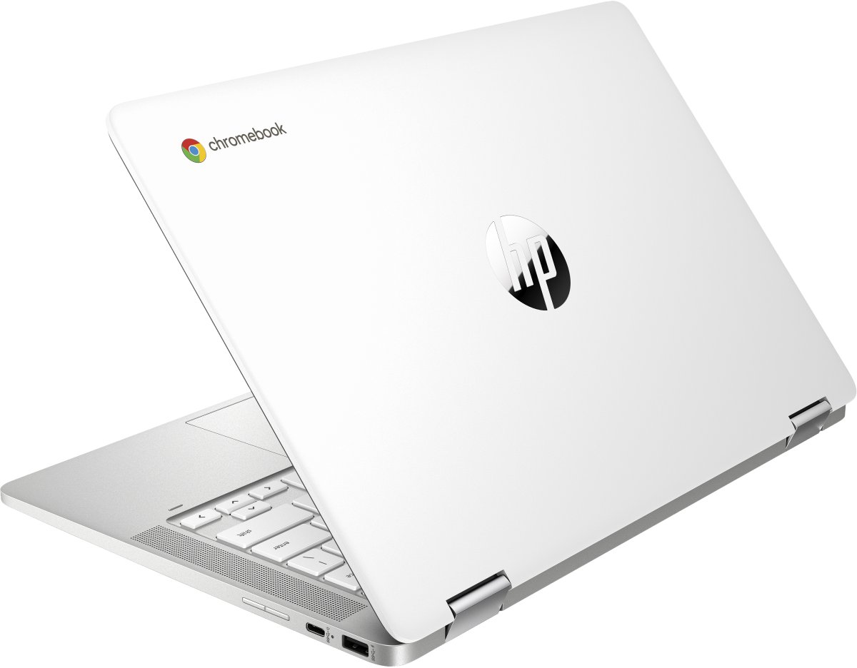 HP Chromebook 14a-na0009na Intel® Celeron® N4120 35.6 cm (14") Full HD 4 GB LPDDR4-SDRAM 64 GB eMMC Wi-Fi 5 (802.11ac) ChromeOS White - Image 6