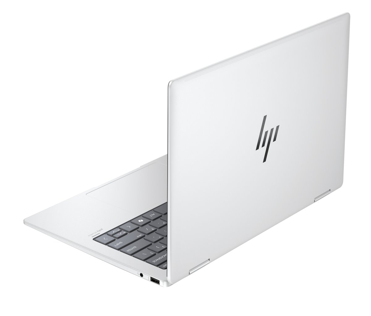 HP ENVY x360 14-fa0005na AMD Ryzen™ 5 8640HS Hybrid (2-in-1) 35.6 cm (14") Touchscreen 2K 16 GB LPDDR5-SDRAM 512 GB SSD Wi-Fi 6E (802.11ax) Windows 11 Home AI PC Silver - Image 4