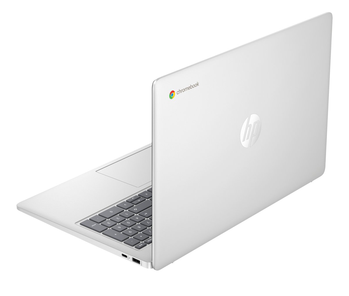 HP Chromebook 15a-nb0003na Intel® Core™ i3 i3-N305 39.6 cm (15.6") Full HD 8 GB LPDDR5-SDRAM 128 GB Flash Wi-Fi 6 (802.11ax) ChromeOS Silver - Image 3
