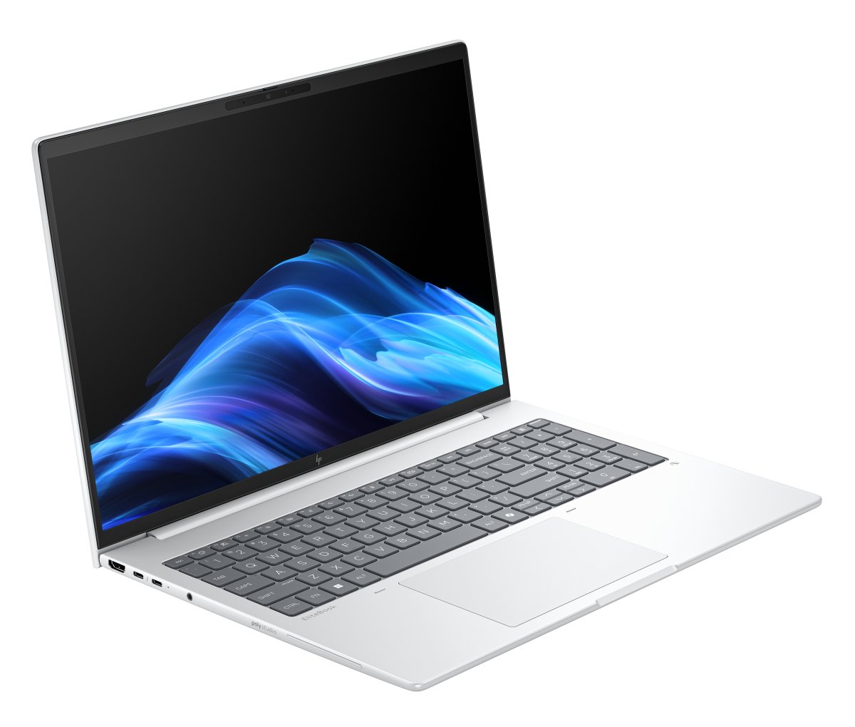 HP EliteBook 8 G1a Next Gen AI PC Wolf Pro Security Edition Copilot+ PC AMD Ryzen AI 7 PRO PRO 350 Laptop 40.6 cm (16") WUXGA 64 GB DDR5-SDRAM 1 TB SSD Wi-Fi 7 (802.11be) Windows 11 Pro Silver - Image 2
