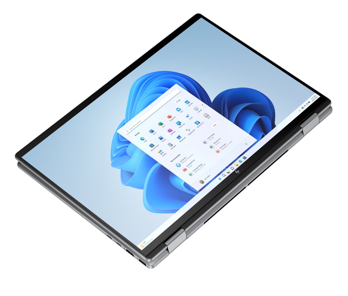 HP ENVY x360 16-ad0005na AMD Ryzen™ 5 8640HS Hybrid (2-in-1) 40.6 cm (16") Touchscreen 2K 8 GB LPDDR5-SDRAM 512 GB SSD Wi-Fi 6E (802.11ax) Windows 11 Home AI PC Silver - Image 23