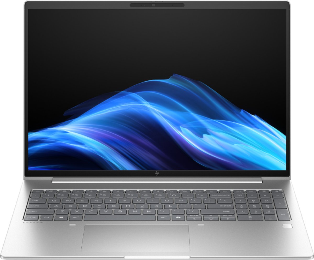 HP EliteBook 6 G1i AI PC Intel Core Ultra 7 255U Laptop 40.6 cm (16") WUXGA 24 GB DDR5-SDRAM 512 GB SSD Wi-Fi 6E (802.11ax) Windows 11 Pro Silver