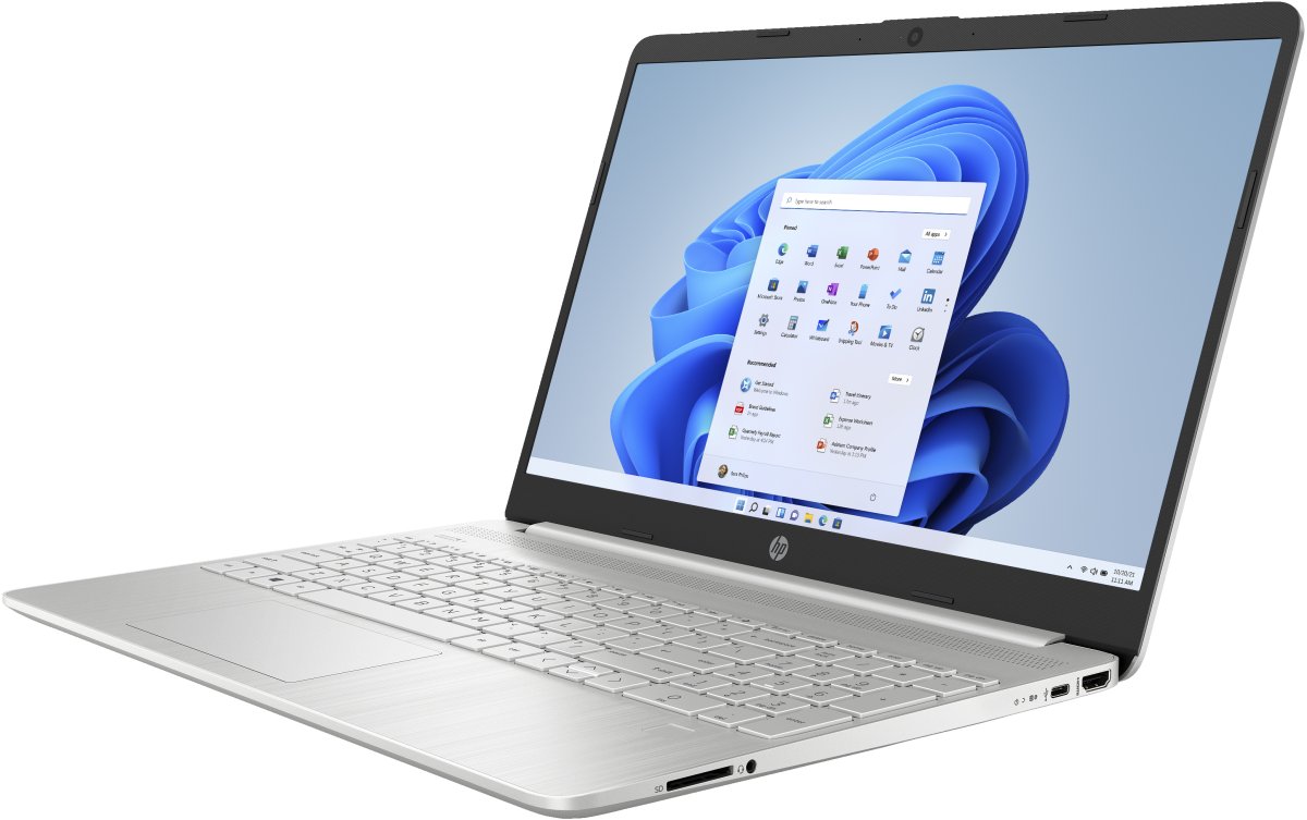 HP 15s-fq2015na Intel® Core™ i3 i3-1115G4 Laptop 39.6 cm (15.6") Full HD 8 GB DDR4-SDRAM 256 GB SSD Wi-Fi 5 (802.11ac) Windows 11 Home Silver - Image 3