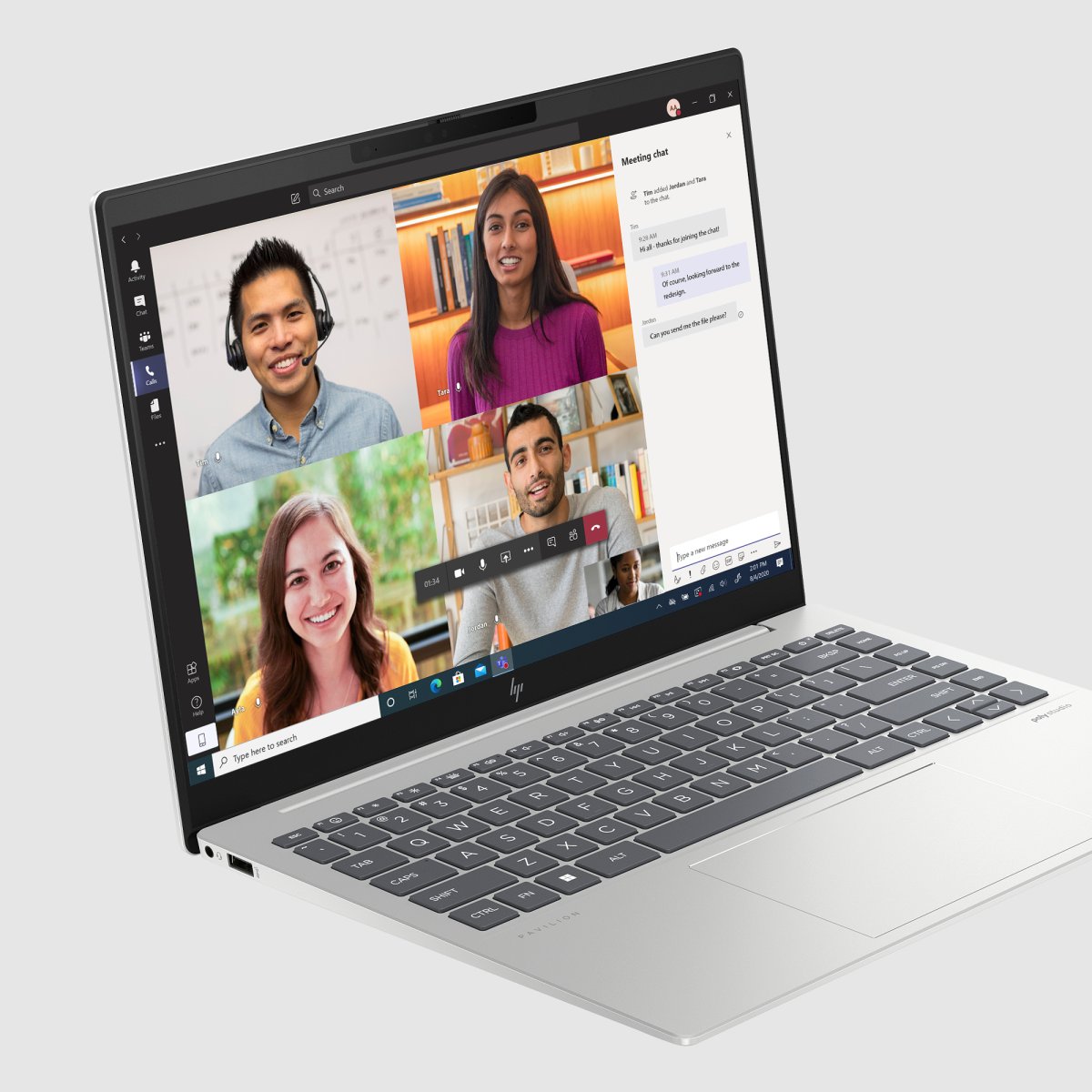 HP Pavilion Plus 14-ew1006na Intel Core Ultra 5 125H Laptop 35.6 cm (14") WQXGA 16 GB LPDDR5x-SDRAM 512 GB SSD Wi-Fi 6E (802.11ax) Windows 11 Home AI PC Silver - Image 10