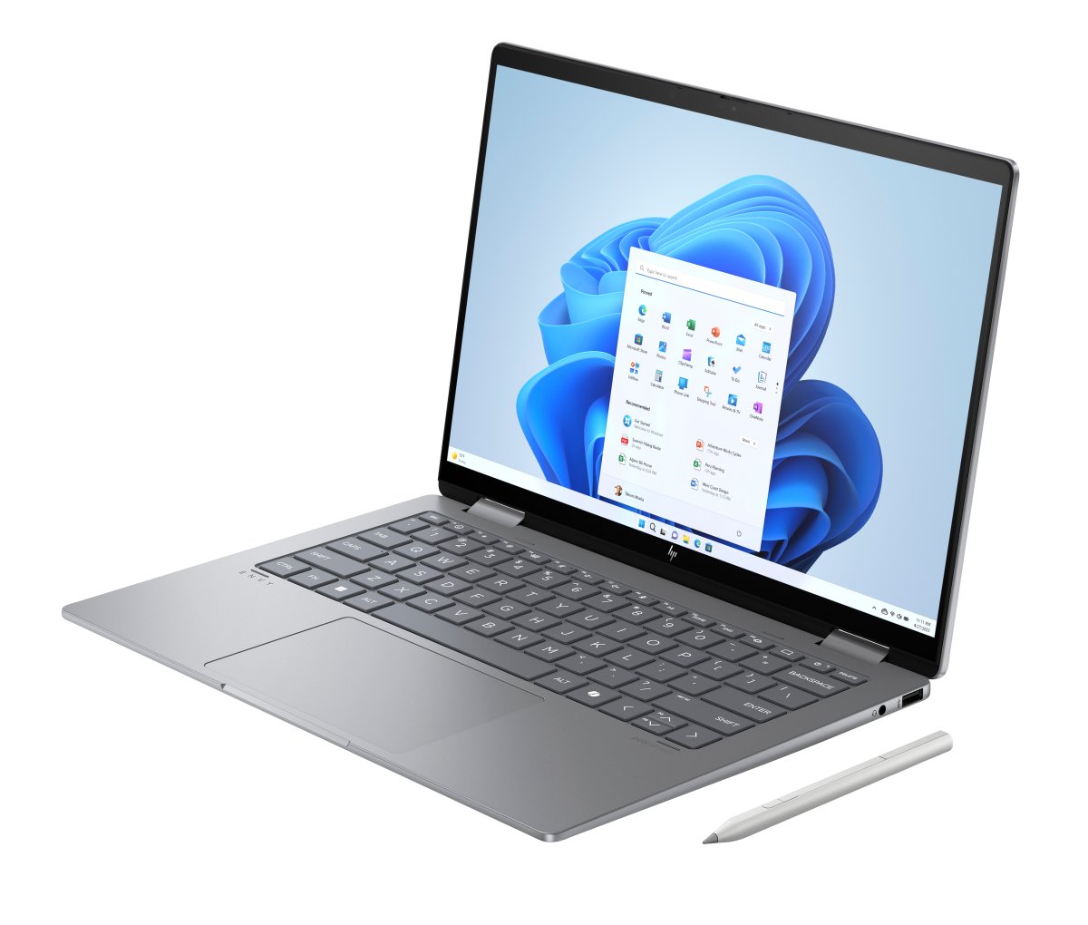 HP ENVY x360 14-fc0005na Intel Core Ultra 5 125U Hybrid (2-in-1) 35.6 cm (14") Touchscreen 3K 16 GB LPDDR5-SDRAM 512 GB SSD Wi-Fi 6E (802.11ax) Windows 11 Home AI PC Silver - Image 21