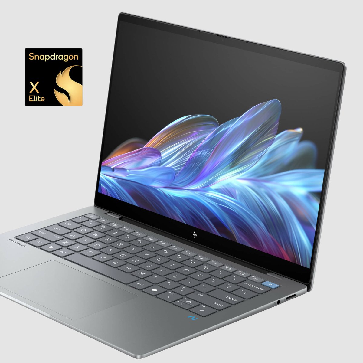 HP OmniBook X 14-fe0000na Copilot+ PC Snapdragon X1E-78-100 Laptop 35.6 cm (14") Touchscreen 2.2K 16 GB LPDDR5x-SDRAM 1 TB SSD Wi-Fi 6E (802.11ax) Windows 11 Home Silver - Image 21