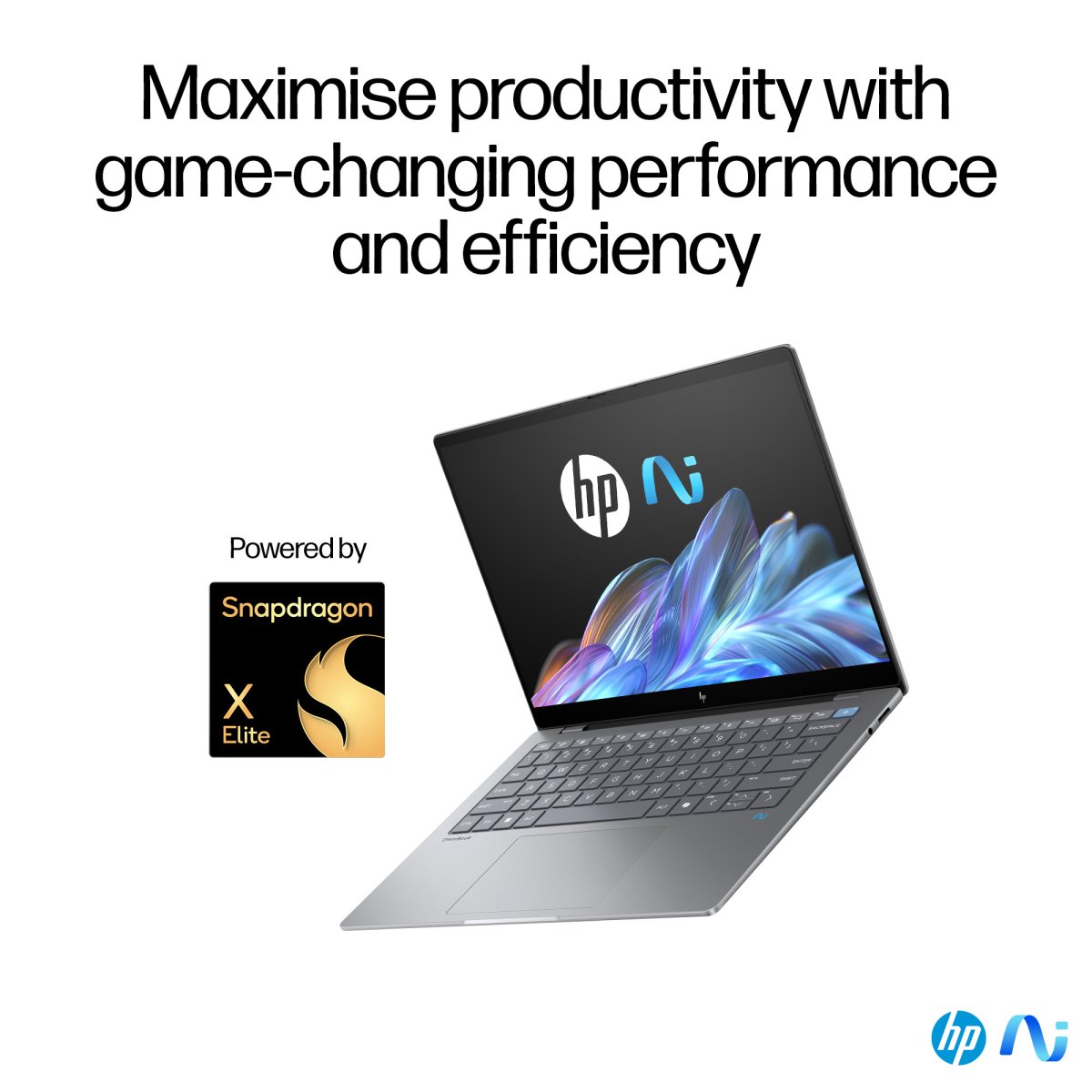 HP OmniBook X 14-fe0000na Copilot+ PC Snapdragon X1E-78-100 Laptop 35.6 cm (14") Touchscreen 2.2K 16 GB LPDDR5x-SDRAM 1 TB SSD Wi-Fi 6E (802.11ax) Windows 11 Home Silver - Image 17