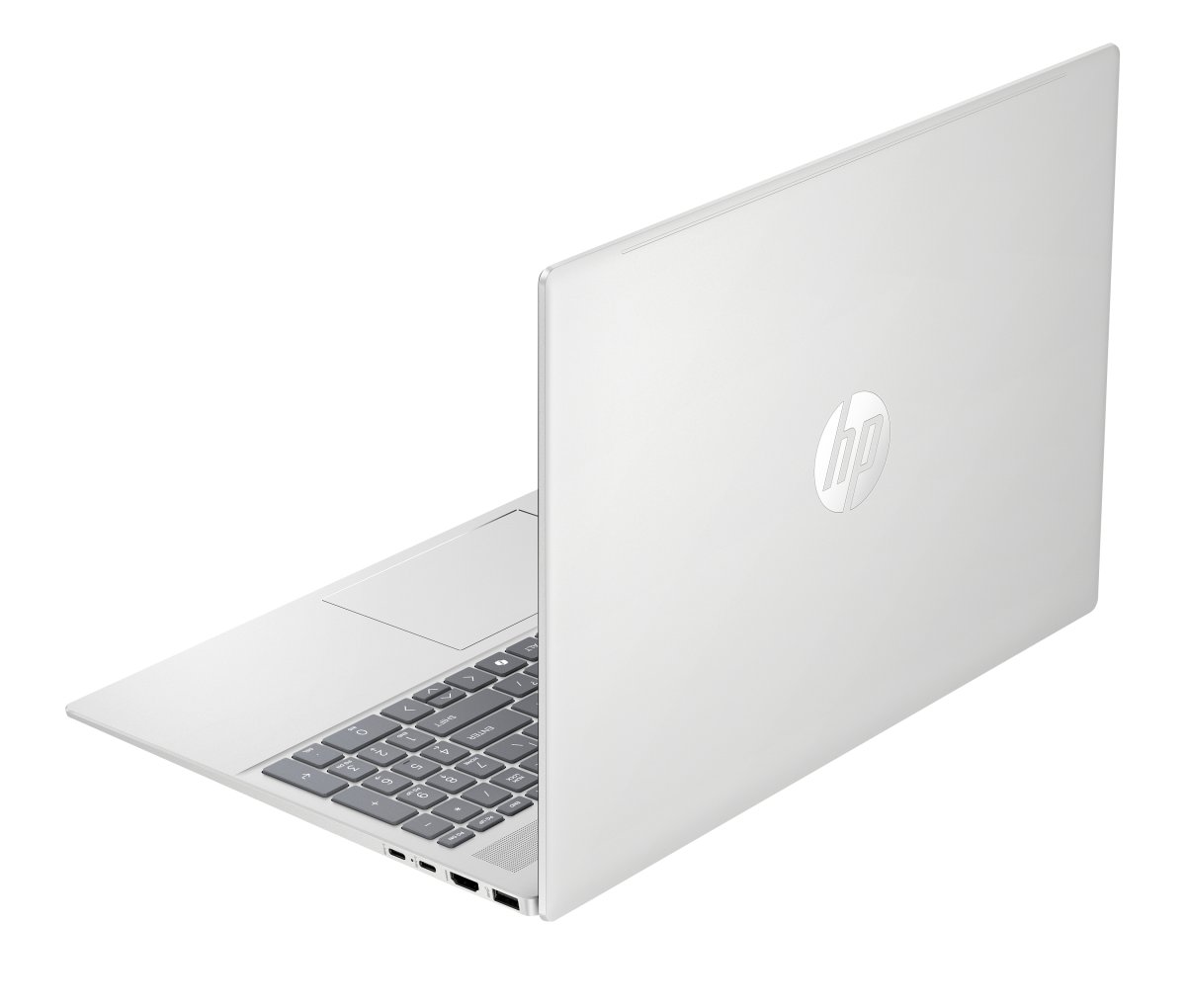 HP Pavilion 16-ag0006na AMD Ryzen™ 5 8540U Laptop 40.6 cm (16") Touchscreen 2K 8 GB LPDDR5-SDRAM 512 GB SSD Wi-Fi 6 (802.11ax) Windows 11 Home Silver - Image 3