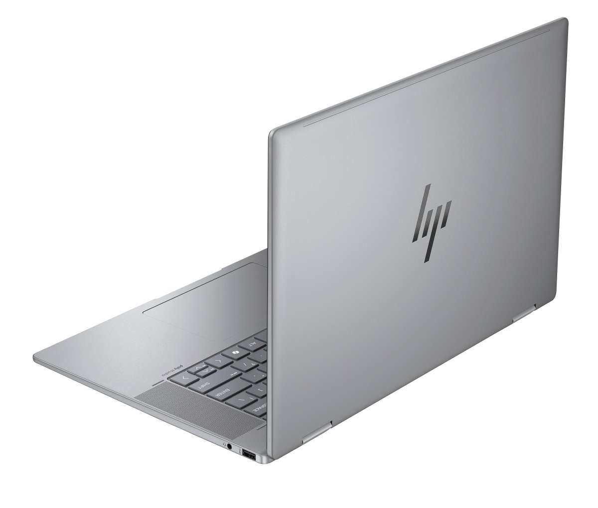 HP ENVY x360 16-ad0005na AMD Ryzen™ 5 8640HS Hybrid (2-in-1) 40.6 cm (16") Touchscreen 2K 8 GB LPDDR5-SDRAM 512 GB SSD Wi-Fi 6E (802.11ax) Windows 11 Home AI PC Silver - Image 4