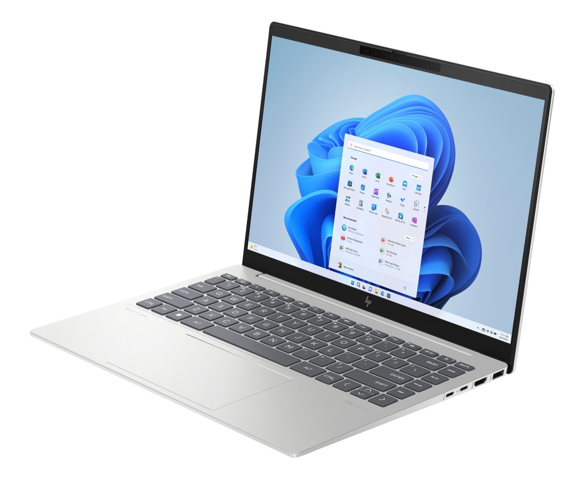 HP Pavilion Plus 14-ew1006na Intel Core Ultra 5 125H Laptop 35.6 cm (14") WQXGA 16 GB LPDDR5x-SDRAM 512 GB SSD Wi-Fi 6E (802.11ax) Windows 11 Home AI PC Silver - Image 13