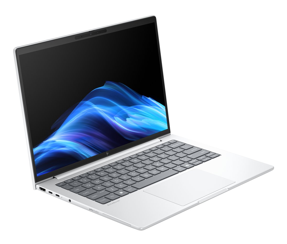 HP EliteBook 8 G1i AI Intel Core Ultra 5 225U Laptop 35.6 cm (14") WUXGA 16 GB DDR5-SDRAM 512 GB SSD Wi-Fi 6E (802.11ax) Windows 11 Pro AI PC Silver