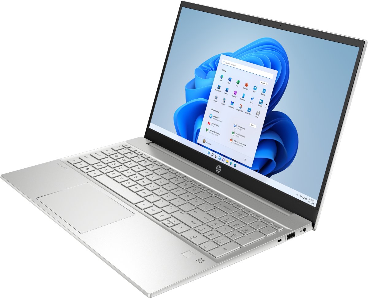 HP Pavilion 15-eg2017na Intel® Core™ i5 i5-1235U Laptop 39.6 cm (15.6") Touchscreen Full HD 8 GB DDR4-SDRAM 512 GB SSD Wi-Fi 6 (802.11ax) Windows 11 Home Silver - Image 2