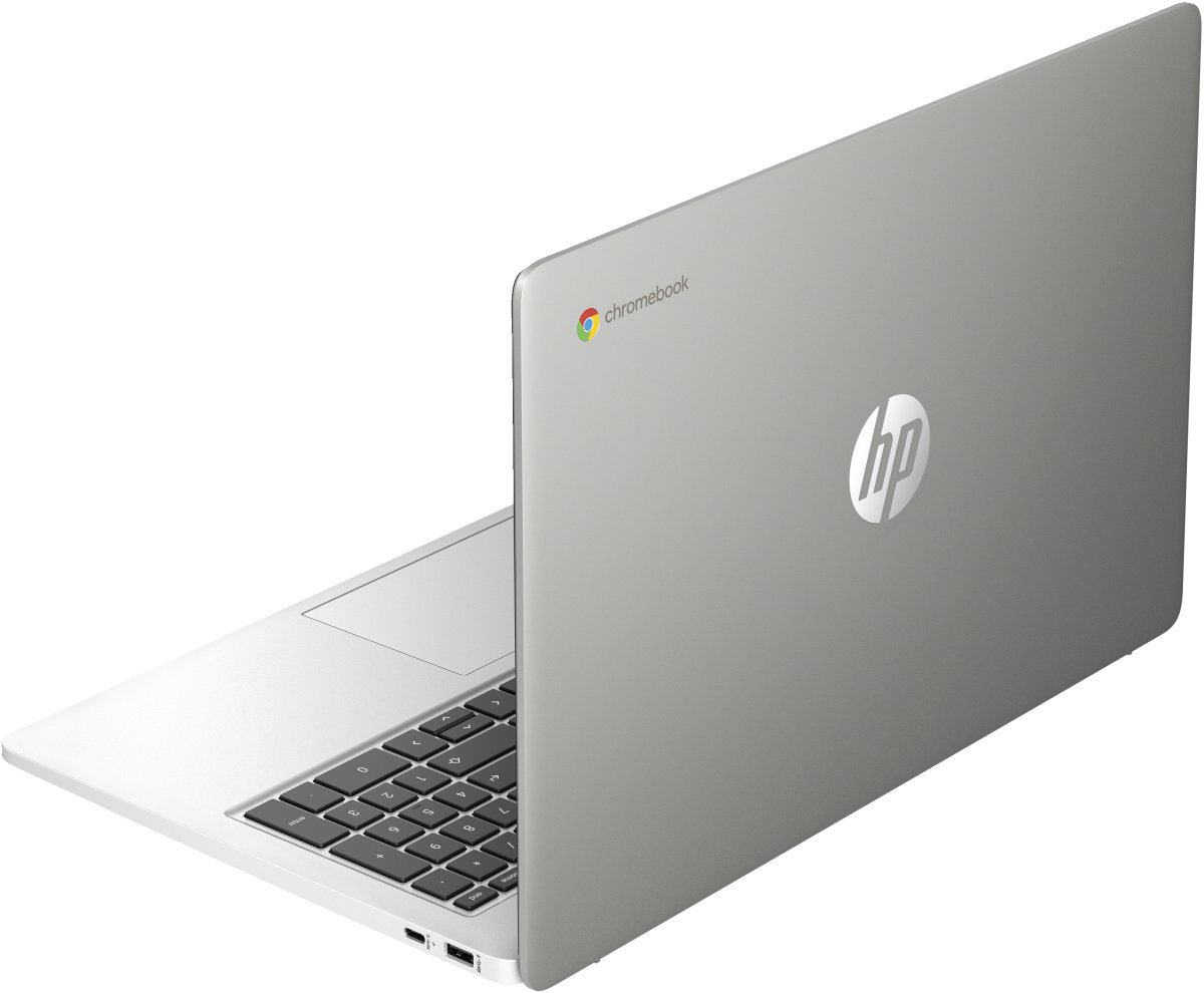 HP Chromebook 15a-na0007na Intel® Celeron® N4500 39.6 cm (15.6") HD 4 GB LPDDR4x-SDRAM 128 GB eMMC Wi-Fi 5 (802.11ac) ChromeOS Silver - Image 5