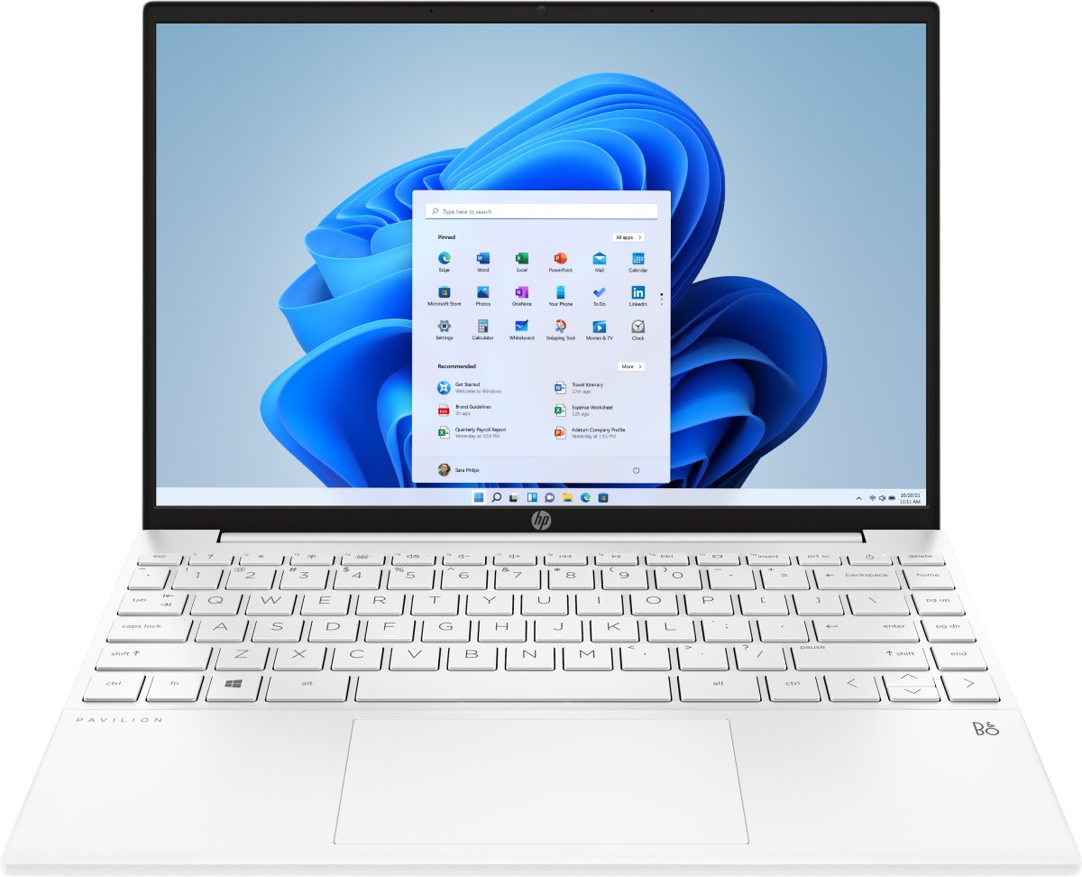 HP Pavilion Aero 13-be0030na AMD Ryzen™ 7 5800U Laptop 33.8 cm (13.3") WQXGA 16 GB DDR4-SDRAM 512 GB SSD Wi-Fi 6 (802.11ax) Windows 11 Home White