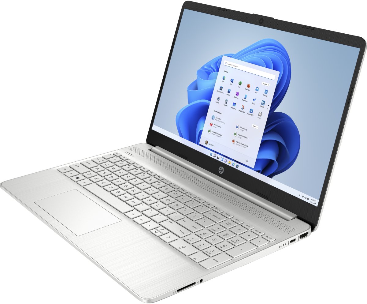 HP 15s-fq2037na Intel® Core™ i5 i5-1135G7 Laptop 39.6 cm (15.6") Full HD 8 GB DDR4-SDRAM 256 GB SSD Wi-Fi 5 (802.11ac) Windows 11 Home Silver - Image 2