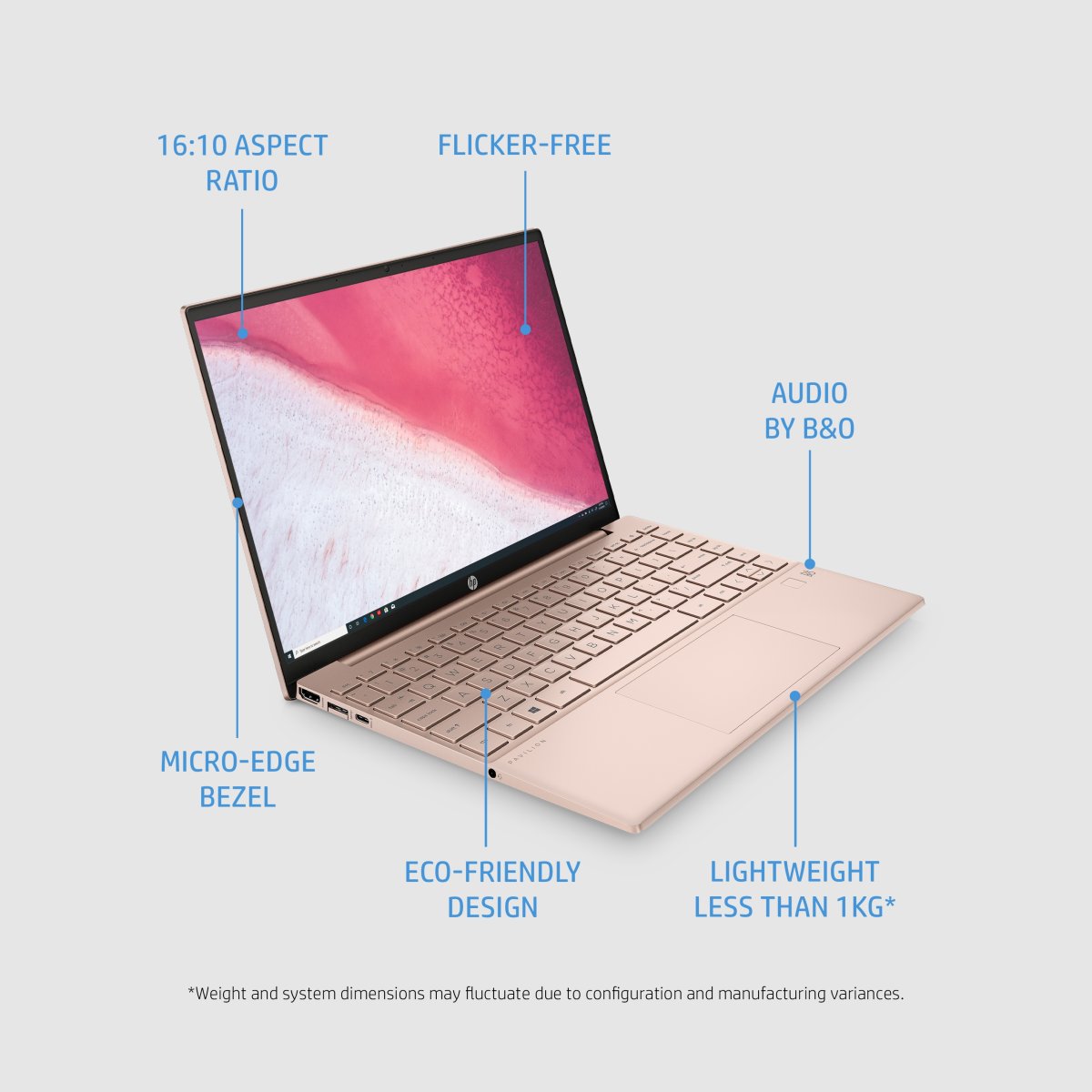 HP Pavilion Aero 13-be0030na AMD Ryzen™ 7 5800U Laptop 33.8 cm (13.3") WQXGA 16 GB DDR4-SDRAM 512 GB SSD Wi-Fi 6 (802.11ax) Windows 11 Home White - Image 18