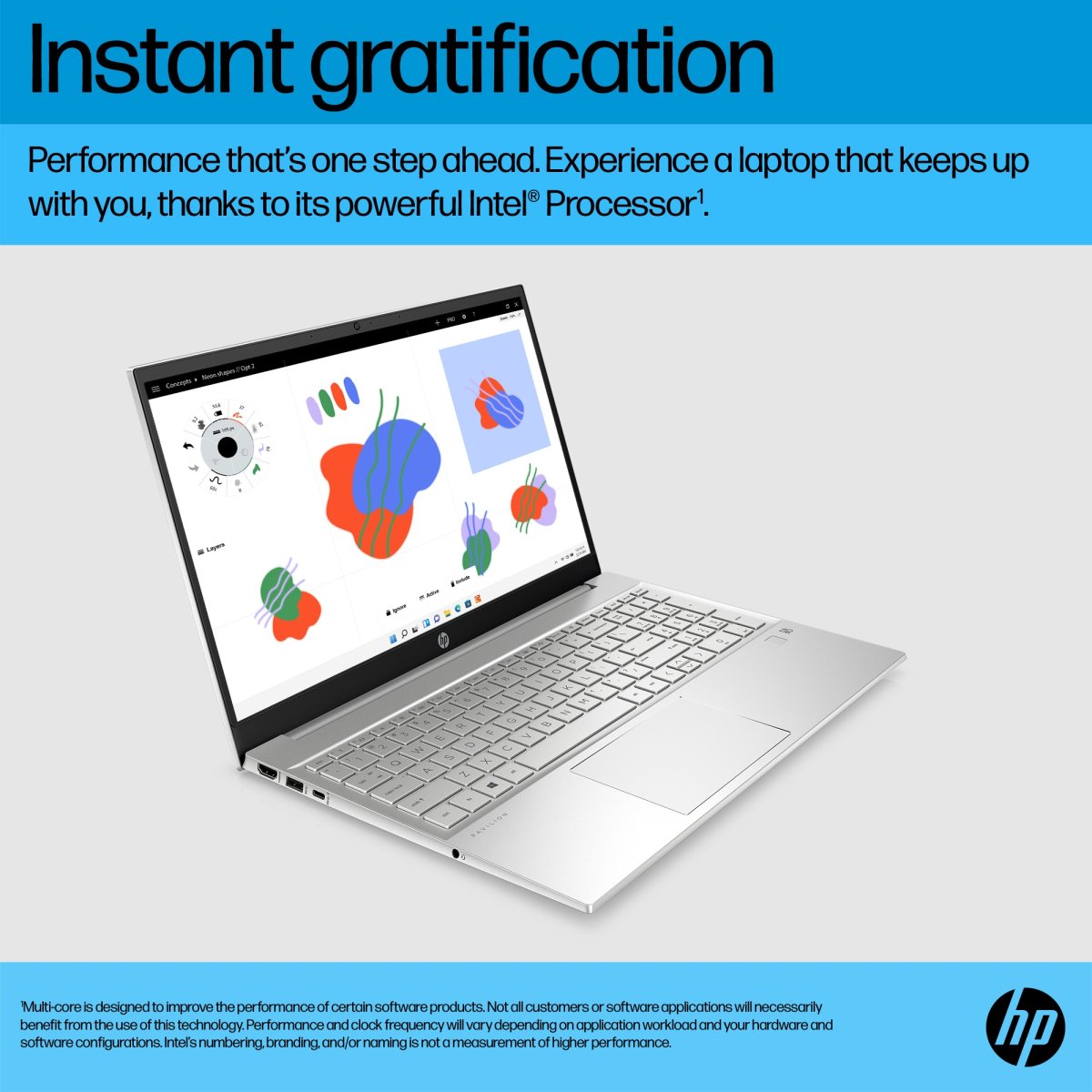 HP Pavilion 15-eg2017na Intel® Core™ i5 i5-1235U Laptop 39.6 cm (15.6") Touchscreen Full HD 8 GB DDR4-SDRAM 512 GB SSD Wi-Fi 6 (802.11ax) Windows 11 Home Silver - Image 19
