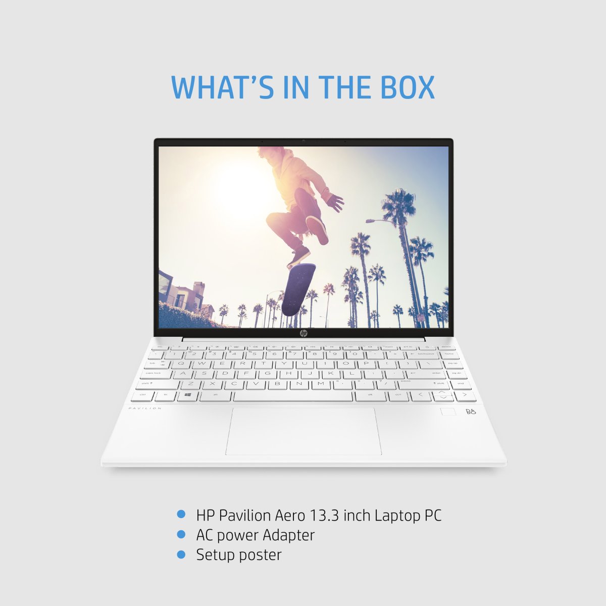 HP Pavilion Aero 13-be0030na AMD Ryzen™ 7 5800U Laptop 33.8 cm (13.3") WQXGA 16 GB DDR4-SDRAM 512 GB SSD Wi-Fi 6 (802.11ax) Windows 11 Home White - Image 24