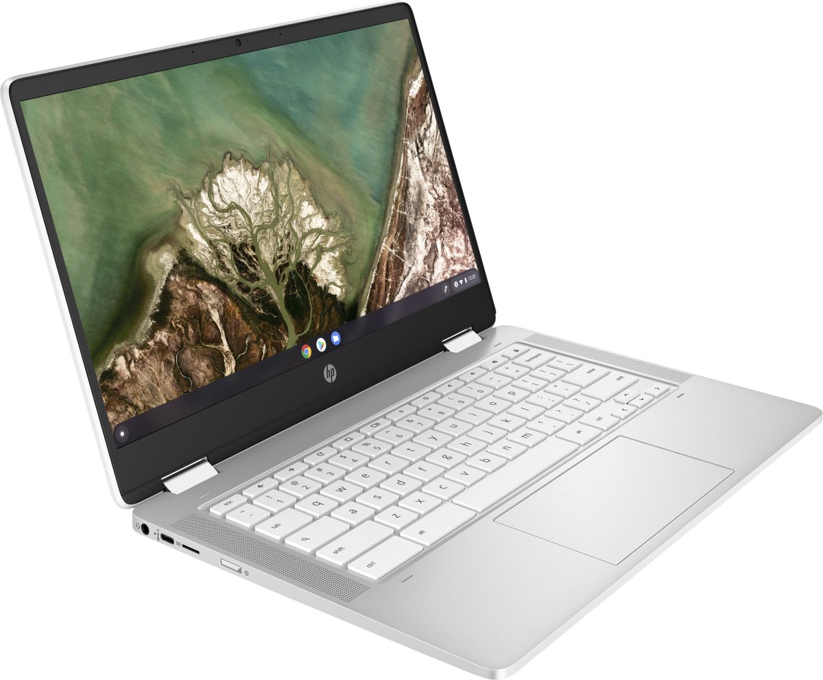 HP Chromebook 14a-na0009na Intel® Celeron® N4120 35.6 cm (14") Full HD 4 GB LPDDR4-SDRAM 64 GB eMMC Wi-Fi 5 (802.11ac) ChromeOS White - Image 4