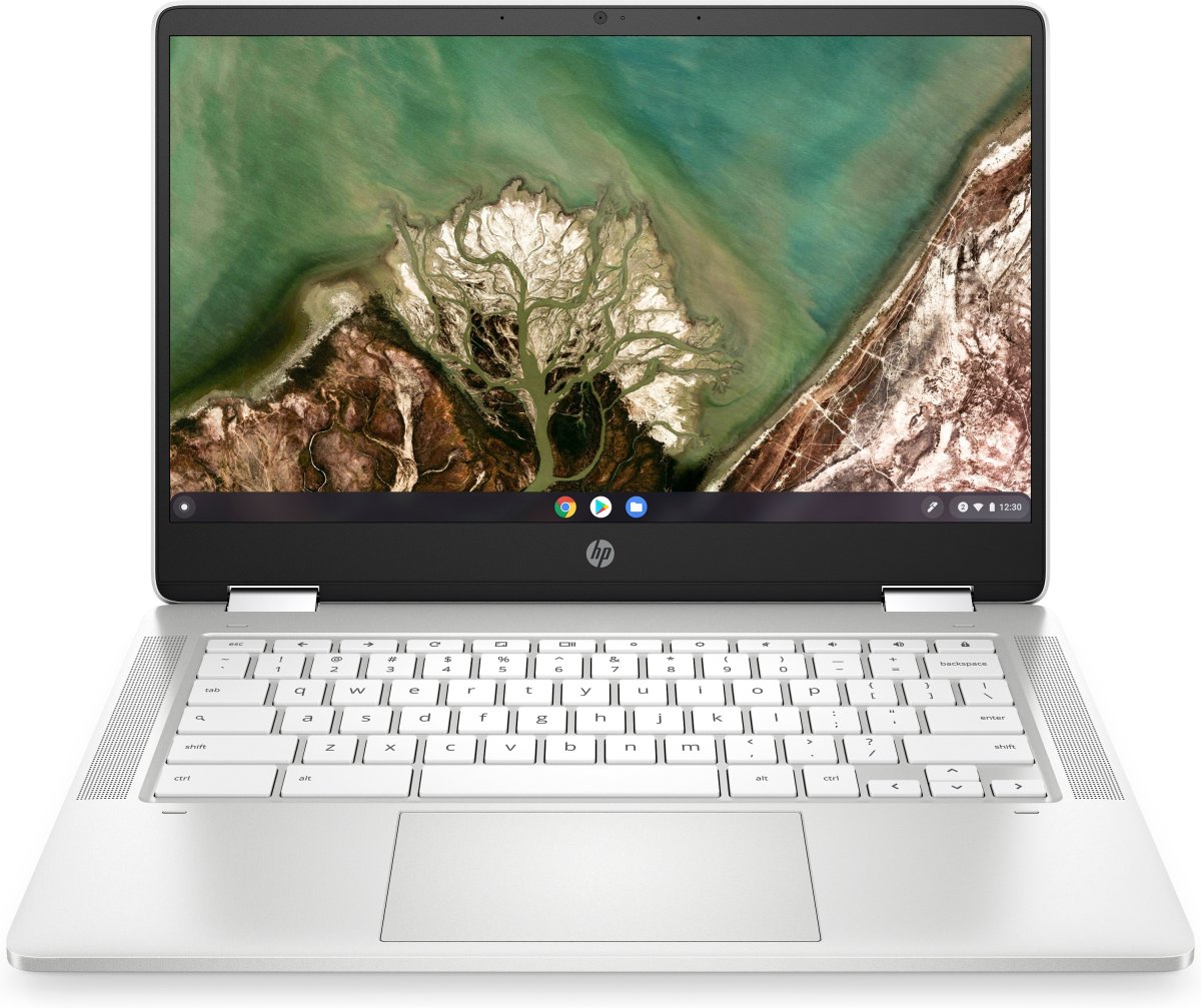 HP Chromebook 14a-na0009na Intel® Celeron® N4120 35.6 cm (14") Full HD 4 GB LPDDR4-SDRAM 64 GB eMMC Wi-Fi 5 (802.11ac) ChromeOS White