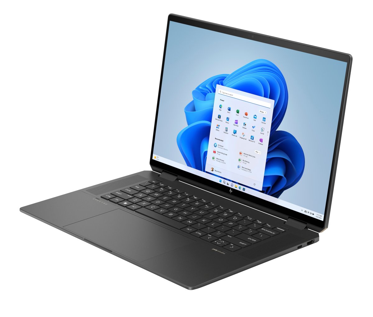 HP Spectre x360 16-aa0004na Intel Core Ultra 7 155H Hybrid (2-in-1) 40.6 cm (16") Touchscreen 3K 16 GB LPDDR5x-SDRAM 1 TB SSD Wi-Fi 7 (802.11be) Windows 11 Home AI PC Black - Image 23