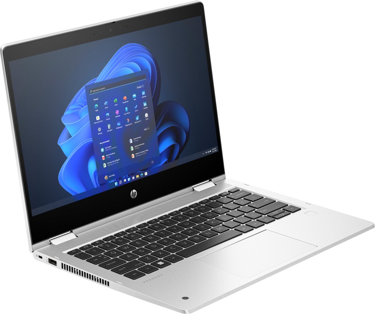 HP Pro x360 435 G10 AMD Ryzen™ 5 7530U Hybrid (2-in-1) 33.8 cm (13.3") Touchscreen Full HD 8 GB DDR4-SDRAM 256 GB SSD Wi-Fi 6 (802.11ax) Windows 11 Pro Silver - Image 3