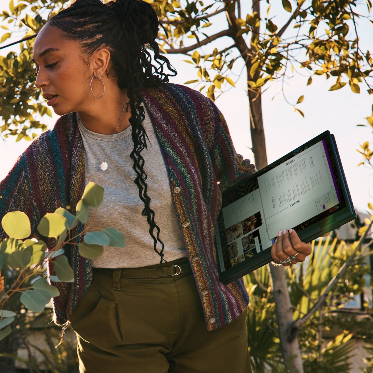 HP ENVY x360 15-fh0000na AMD Ryzen™ 7 7730U Hybrid (2-in-1) 39.6 cm (15.6") Touchscreen Full HD 16 GB LPDDR4x-SDRAM 512 GB SSD Wi-Fi 6E (802.11ax) Windows 11 Home Black - Image 21
