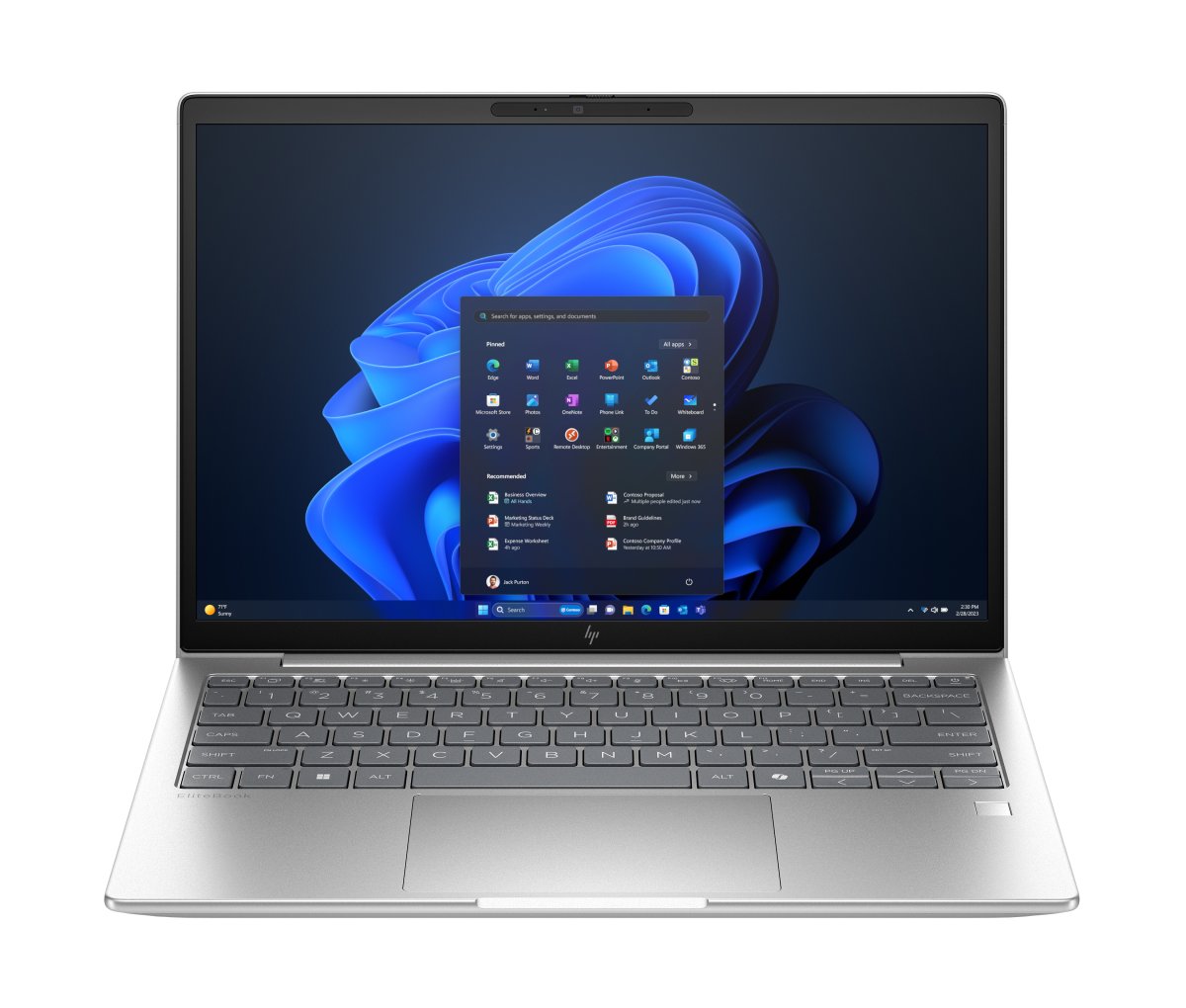 HP EliteBook 6 G1i 13 inch Notebook AI PC Wolf Pro Security Edition Intel Core Ultra 5 225U Laptop 33.8 cm (13.3") Touchscreen WUXGA 16 GB DDR5-SDRAM 512 GB SSD Wi-Fi 7 (802.11be) Windows 11 Pro Silver