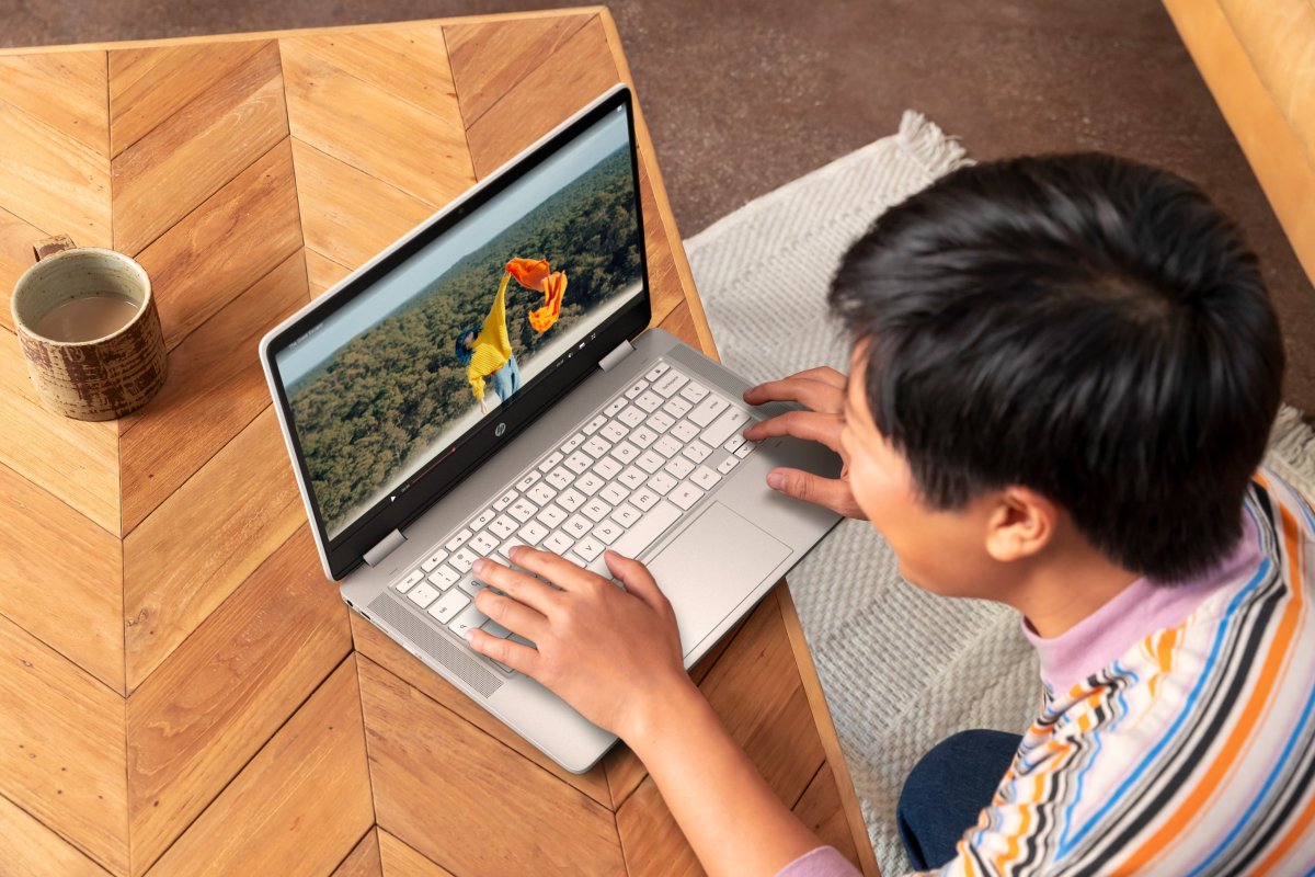 HP Chromebook 14a-na0009na Intel® Celeron® N4120 35.6 cm (14") Full HD 4 GB LPDDR4-SDRAM 64 GB eMMC Wi-Fi 5 (802.11ac) ChromeOS White - Image 11