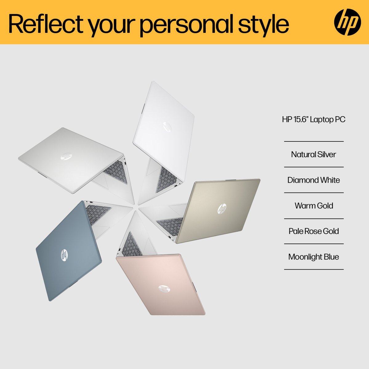 HP 15-fc0036na AMD Ryzen™ 5 7520U Laptop 39.6 cm (15.6") Full HD 8 GB LPDDR5-SDRAM 512 GB SSD Wi-Fi 6 (802.11ax) Windows 11 Home Black - Image 8