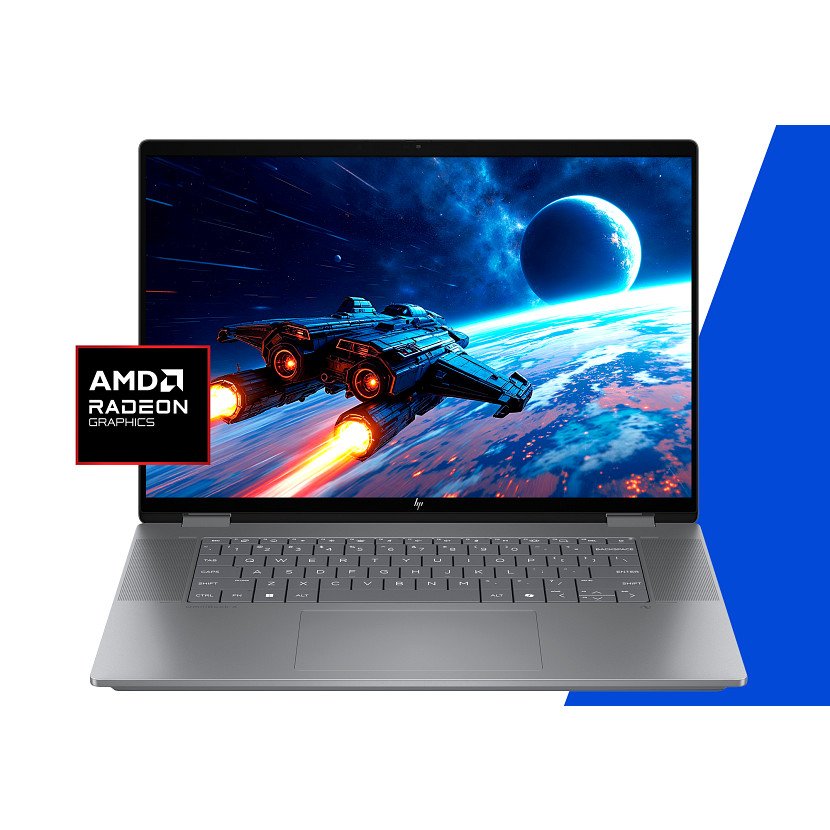 HP OmniBook X Flip 16-ar0004na Copilot+ PC AMD Ryzen™ AI 5 340 Hybrid (2-in-1) 40.6 cm (16") Touchscreen 2K 16 GB LPDDR5x-SDRAM 512 GB SSD Wi-Fi 7 (802.11be) Windows 11 Home Silver - Image 16