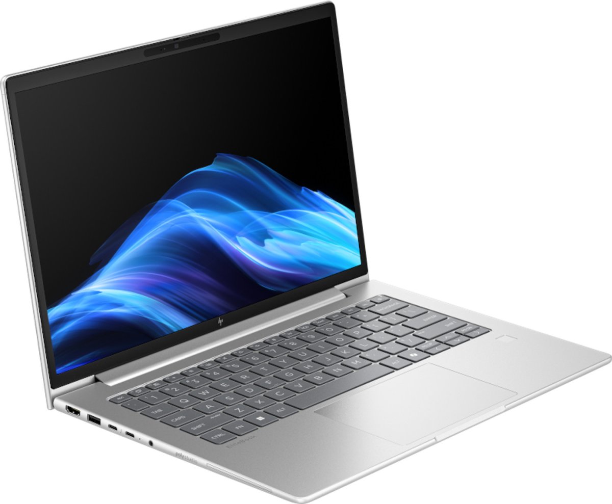 HP EliteBook 6 G1i AI PC Intel Core Ultra 5 225U Laptop 35.6 cm (14") WUXGA 16 GB DDR5-SDRAM 512 GB SSD Wi-Fi 7 (802.11be) Windows 11 Pro Silver - Image 2