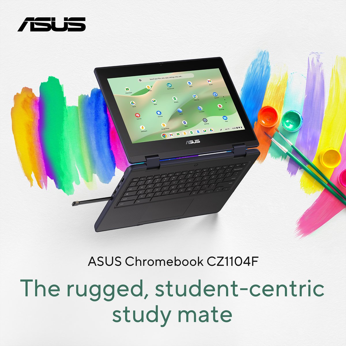 ASUS Chromebook CZ11 Flip CZ1104FM4A-NS0029 MediaTek Kompanio Kompanio 540 11.6" Touchscreen HD 4 GB LPDDR4x-SDRAM 64 GB eMMC Wi-Fi 6 (802.11ax) ChromeOS Gray QWERTY UK English - Image 12