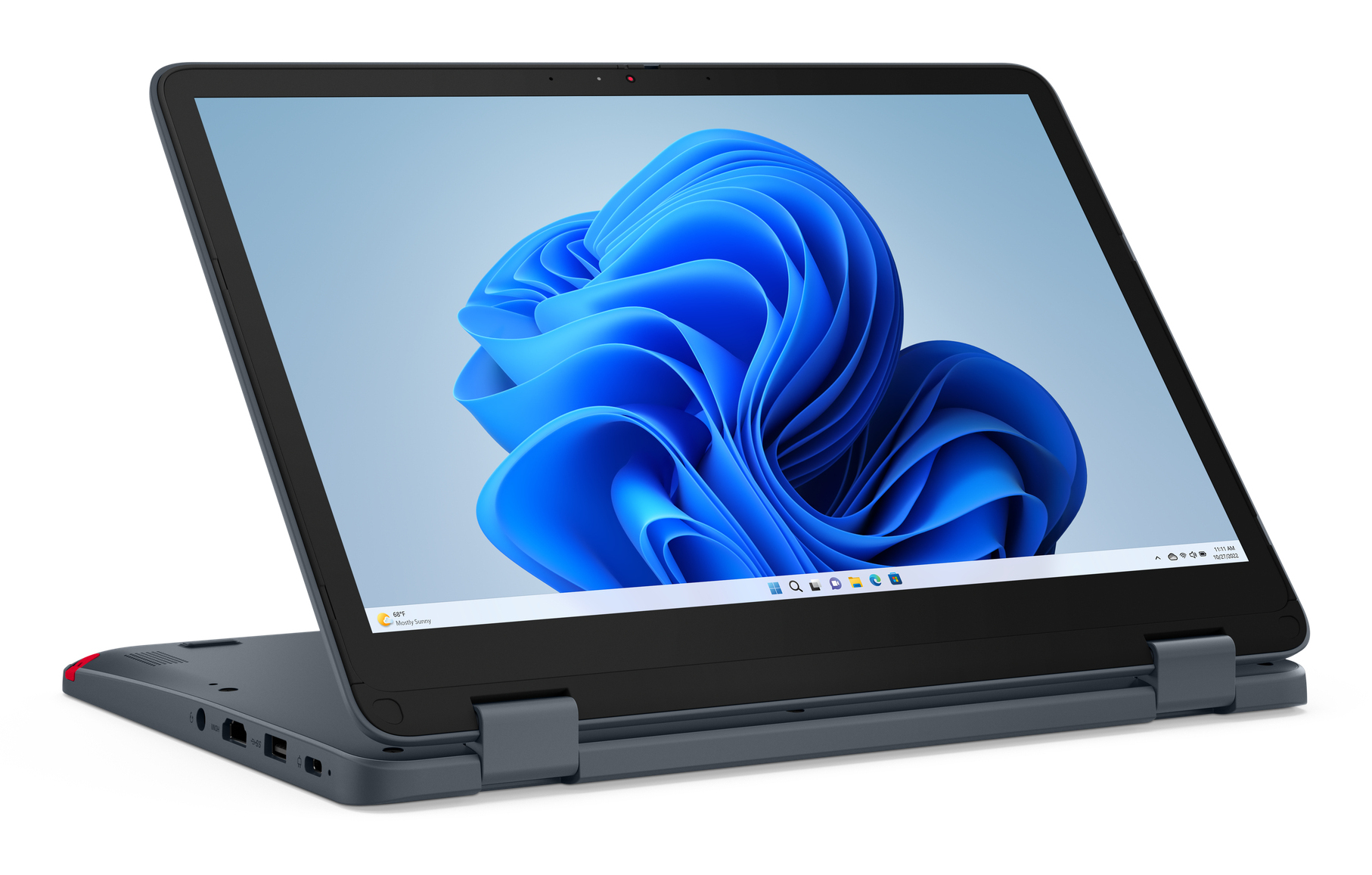 Lenovo 500w 2-in-1 Gen 5 Intel® N N150 Hybrid (2-in-1) 12.2" Touchscreen WUXGA 8 GB LPDDR5-SDRAM 128 GB SSD Wi-Fi 6E (802.11ax) Windows 11 Pro English Gray - Image 2