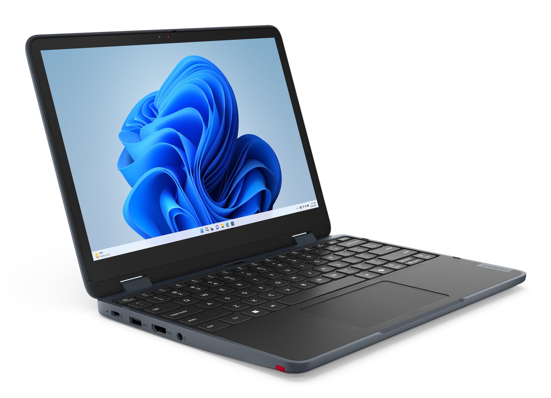 Lenovo 500w 2-in-1 Gen 5 Intel® N N150 Hybrid (2-in-1) 12.2" Touchscreen WUXGA 8 GB LPDDR5-SDRAM 128 GB SSD Wi-Fi 6E (802.11ax) Windows 11 Pro English Gray - Image 3