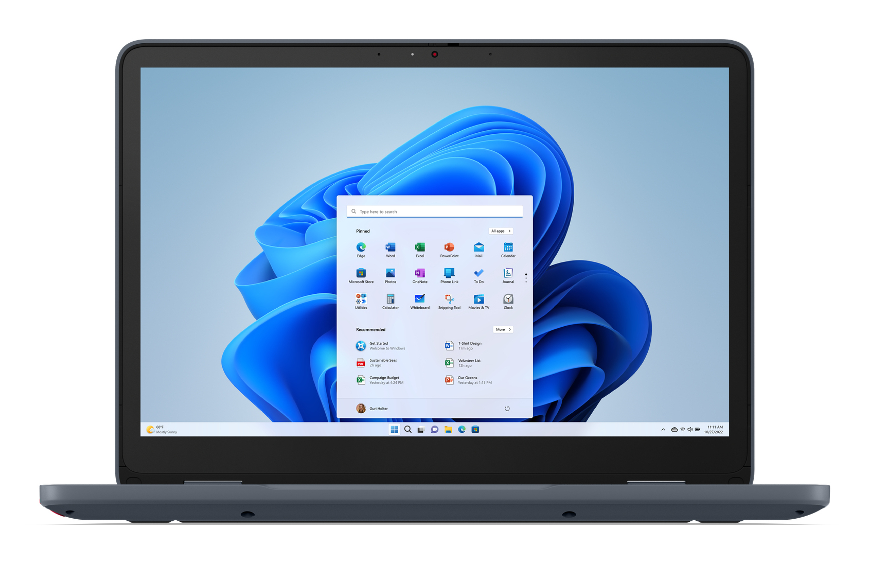 Lenovo 500w 2-in-1 Gen 5 Intel® N N150 Hybrid (2-in-1) 12.2" Touchscreen WUXGA 8 GB LPDDR5-SDRAM 128 GB SSD Wi-Fi 6E (802.11ax) Windows 11 Pro English Gray - Image 6