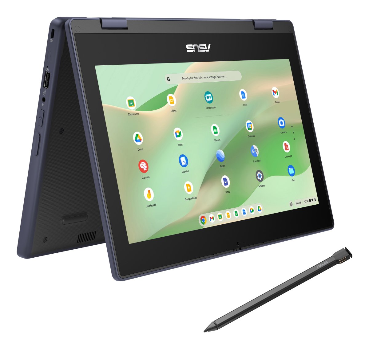 ASUS Chromebook CZ11 Flip CZ1104FM4A-NS0029 MediaTek Kompanio Kompanio 540 11.6" Touchscreen HD 4 GB LPDDR4x-SDRAM 64 GB eMMC Wi-Fi 6 (802.11ax) ChromeOS Gray QWERTY UK English - Image 8