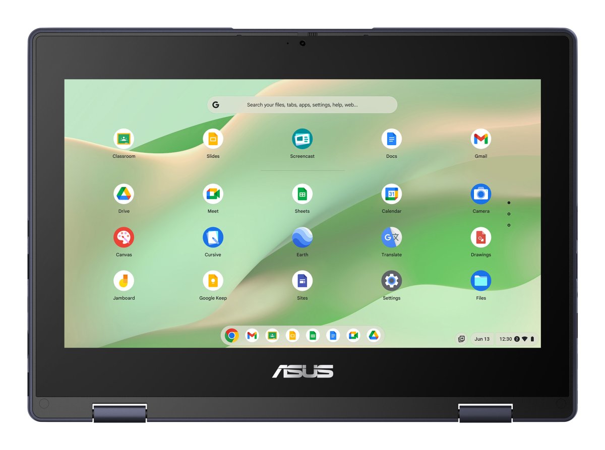 ASUS Chromebook CZ11 Flip CZ1104FM4A-NS0029 MediaTek Kompanio Kompanio 540 11.6" Touchscreen HD 4 GB LPDDR4x-SDRAM 64 GB eMMC Wi-Fi 6 (802.11ax) ChromeOS Gray QWERTY UK English