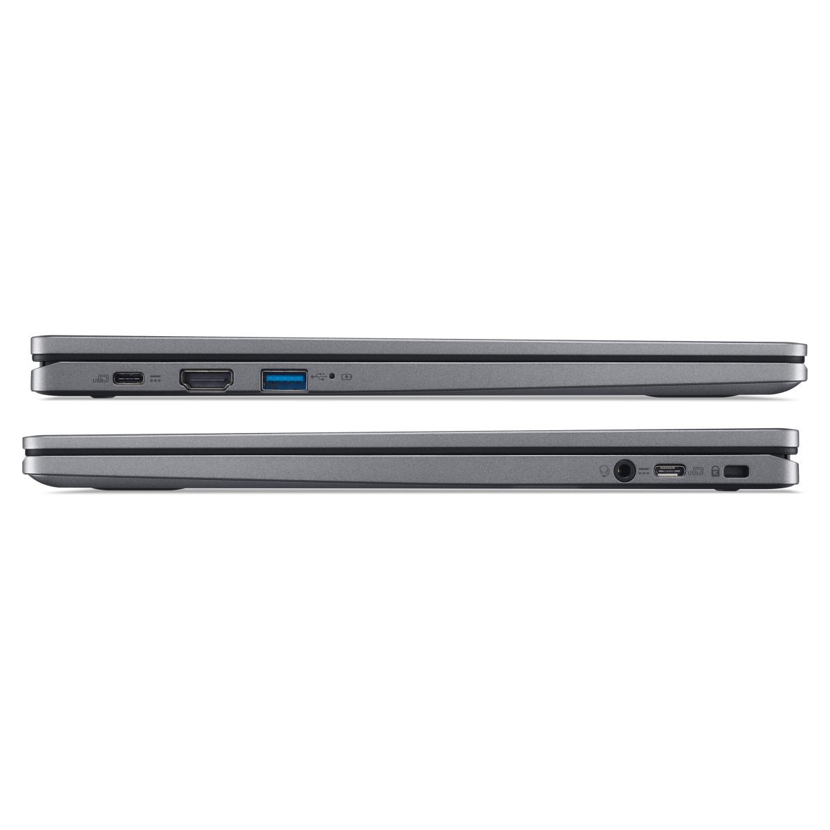 Acer Chromebook CBPLUS CBE574-1T R5-7520C 8GB/256GB AMD Ryzen™ 5 14" Touchscreen WUXGA LPDDR5x-SDRAM SSD Wi-Fi 6E (802.11ax) ChromeOS Charcoal, Gray - Image 5